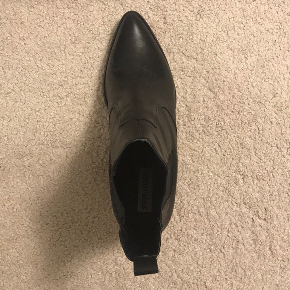 Steve Madden Black Booties - Picture 5 of 6